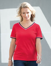 Elevate - Ladies Elbert Piqué T-Shirt Grey Melange Red White Navy Black /Titelbild