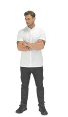 Le Chef Prep - Jacket Short Sleeve Black White /Titelbild