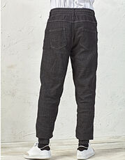 Premier Workwear - Artisan Chef s Jogging Trousers Indigo Denim (ca. Pantone 2380C) Black Denim (ca. Pantone 426C) /Titelbild
