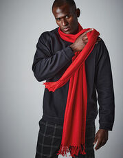 Beechfield - Classic Woven Scarf Classic Red Black Biscuit French Navy Heather Grey Almond Charcoal Burgundy /Titelbild