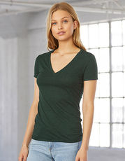 Bella - Women s Triblend Deep V-Neck T-Shirt Emerald Triblend (Heather) Navy Triblend (Heather) Grey Triblend (Heather) /Titelbild