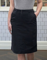 Brook Taverner - Business Casual Collection Austin Chino Skirt Grey Beige Navy Black /Titelbild
