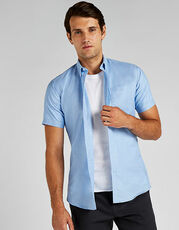 Men´s Slim Fit Workwear Oxford Shirt Short Sleeve
