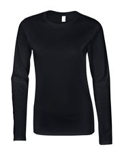 Gildan - Softstyle  Ladies` Long Sleeve T-Shirt Sport Grey (Heather) Charcoal (Solid) Navy Red White Black /Titelbild
