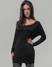 Build Your Brand - Ladies  Viscose Long Sleeve Black /Titelbild