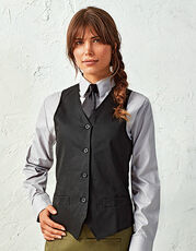 Premier Workwear - Women s Hospitality Waistcoat Black /Titelbild