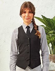 Premier Workwear - Women s Lined Polyester Waistcoat Black /Titelbild