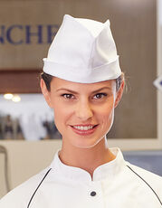 CG Workwear - Chef s Hat Genove Classic White Black /Titelbild