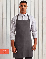 Premier Workwear - Essential Bib Apron Black Dark Grey (ca. Pantone 425C) Red (ca. Pantone 201C) Royal (ca. Pantone 7687C) White Navy (ca. Pantone 533C) /Titelbild