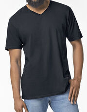 Gildan - Softstyle  Adult V-Neck T-Shirt Royal Dark Heather Sport Grey (Heather) White Navy Red Charcoal (Solid) Black /Titelbild