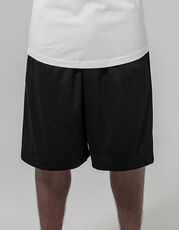 Build Your Brand - Mesh Shorts Black Navy /Titelbild