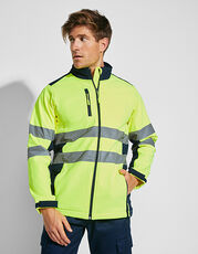 Roly Workwear - Antares Soft Shell Jacket Garden Green 52 Navy Blue 55 Lead 23 Fluor Yellow 221 Fluor Orange 223 /Titelbild