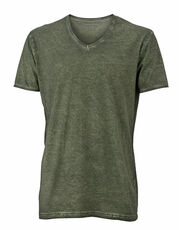 James&Nicholson - Men s Gipsy T-Shirt Graphite (Solid) Denim Fern Green Red Turquoise Atlantic Chili Grey Horizon Blue Dusty Olive /Titelbild