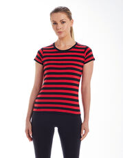 Mantis - Women s Stripy T Navy Classic Blue Black White Red /Titelbild