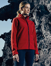 Promodoro - Women s Softshell Jacket C+ Fire Red Steel Grey (Solid) Black Navy Aqua /Titelbild