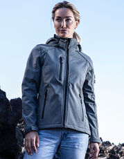 Promodoro - Women s Softshell Jacket Royal Steel Grey (Solid) Black Fire Red Heather Grey Navy /Titelbild