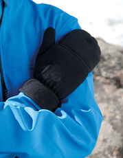 Result Winter Essentials - Palmgrip Glove-Mitt Red Grey Navy Black /Titelbild