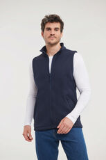 Russell - Men s Smart Softshell Gilet Convoy Grey (Solid) Black Classic Red French Navy /Titelbild