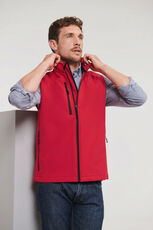 Russell - Men s Softshell Gilet Black Azure Blue French Navy Titanium (Solid) Classic Red /Titelbild