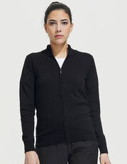 SOL S - Women s Zipped Knitted Cardigan Gordon Navy Medium Grey (Solid) Black /Titelbild