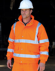 Result Safe-Guard - Safety Padded Softshell Blouson Fluorescent Orange /Titelbild