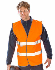 Result Safe-Guard - Motorist Safety Vest Using 3M™ Fluorescent Yellow Fluorescent Orange /Titelbild
