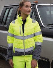 Result Safe-Guard - Women s Soft Padded Safety Jacket Fluorescent Yellow Fluorescent Orange Grey /Titelbild