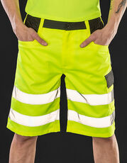 Result Safe-Guard - Safety Cargo Shorts Fluorescent Orange Fluorescent Yellow /Titelbild