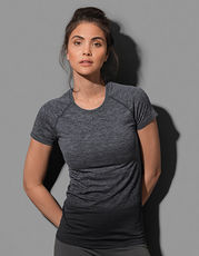 Stedman  - Seamless Raglan Flow T-Shirt Women Light Grey Transition Dark Grey Transition /Titelbild