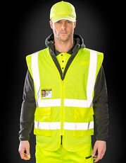 Result Safe-Guard - Executive Cool Mesh Safety Vest Fluorescent Orange Fluorescent Yellow /Titelbild