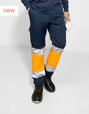 Roly Workwear - Trousers Daily Stretch Hi-Viz Navy Blue 55 Lead 23 Garden Green 52 Fluor Orange 223 Fluor Yellow 221 /Titelbild