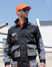 Result WORK-GUARD - Lite Jacket Royal Grey Black Navy Orange /Titelbild