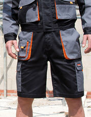 Result WORK-GUARD - Lite Shorts Royal Grey Black Navy Orange /Titelbild