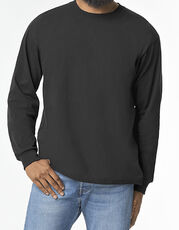Gildan - Hammer Adult Long Sleeve T-Shirt White Graphite Heather Sport Grey (Heather) Black Sport Dark Navy /Titelbild