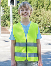Korntex - Kids  Hi-Vis Safety Vest With Front Zipper Aalborg Red Sky Blue Royal Blue Signal Yellow Violett Signal Orange Neon Pink Neon Green /Titelbild