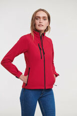 Russell - Ladies  Softshell Jacket Titanium (Solid) Bottle Green Azure Blue Black French Navy Classic Red /Titelbild