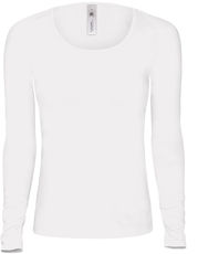 B&C | Pink Classic /women Damen Medium Fit T-Shirt langarm