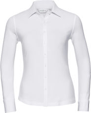 Russell | 993F Damen Business Blusen-Stretch Shirt langarm