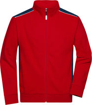 James & Nicholson | JN 870 Herren Workwear Sweat Jacke - Color