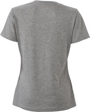 James & Nicholson | JN 973 Damen V-Ausschnitt Melange T-Shirt
