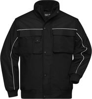 James & Nicholson | JN 810 Workwear Jacke mit abnehmbaren Ärmeln
