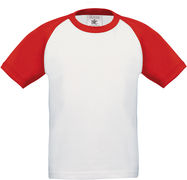B&C | Base-Ball /kids Kinder Raglan Kontrast T-Shirt