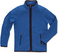 Stedman | Active Knit Fleece Jacket Kids Kinder Strickfleece Jacke