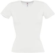 B&C | Watch /women Damen Ripp V-Ausschnitt T-Shirt