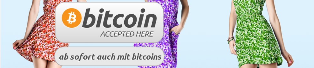 ab Sofort auf mit Bitcoin