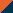 dark orange/navy