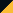 black/gold yellow