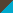 brown/turquoise