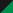 black/fern green