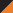 black/orange